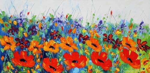 SA Artist Bridgette Allan*** HANG AS IS !!***