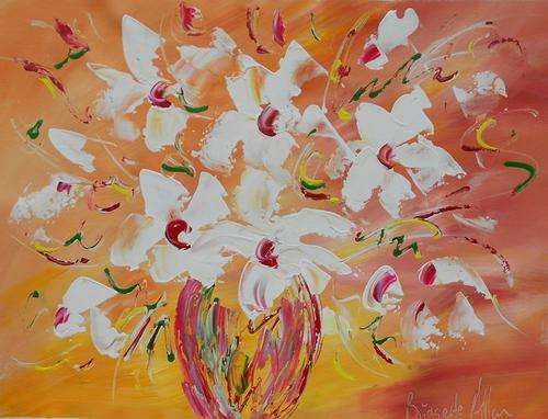 SA Artist Bridgette Allan Beautiful flower study