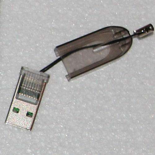 Small USB micro SD card reader - reads up to 64GB cards