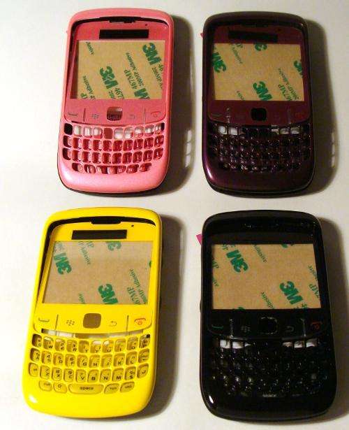 Full complete Housing for BlackBerry 8520 : Variety of colors