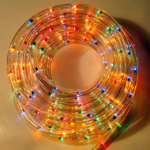100m / 100 meter rope light- WHITE ... Beautiful !