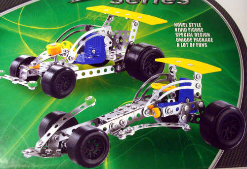 LIKE Meccano racing car