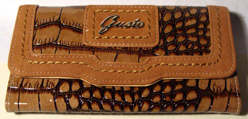 Beautiful dark brown purse