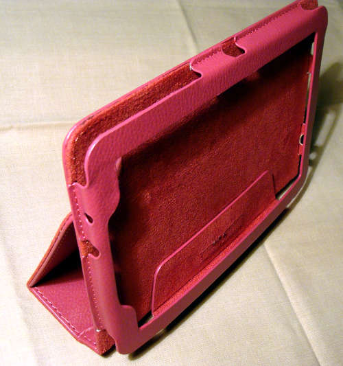 Book Cover for the Samsung Galaxy P1000 - red : Free collect in PTA