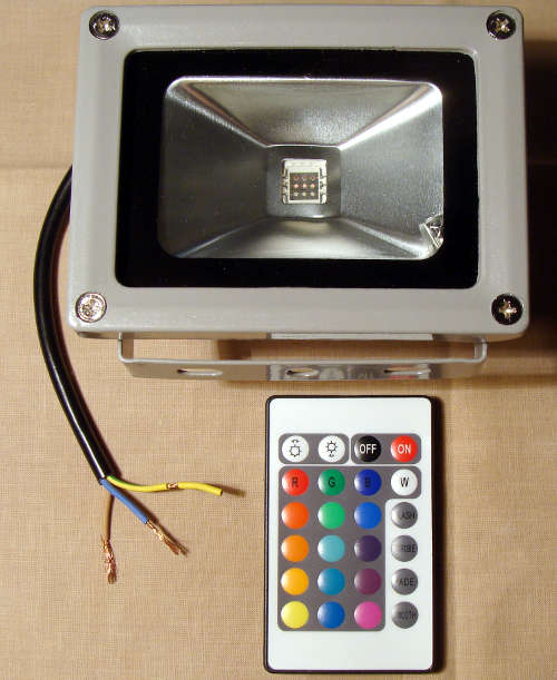 20W LED ... RGB ... Floodlights - 220v - -  Free collect in PTA