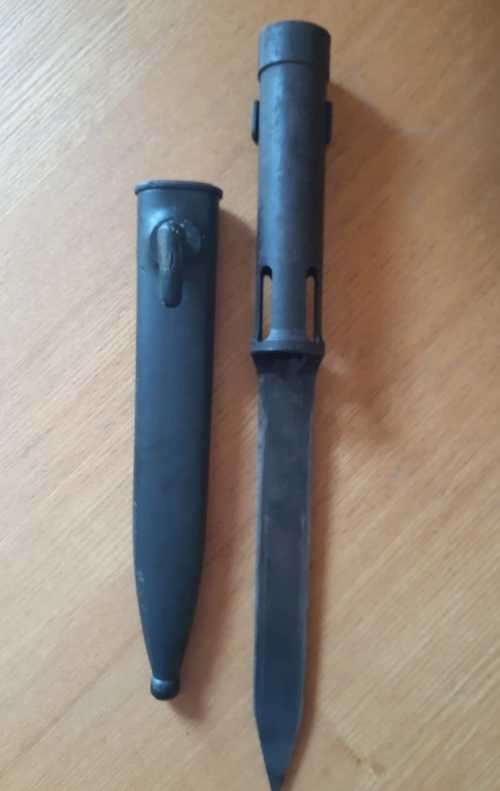 Bayonet and Scabbard