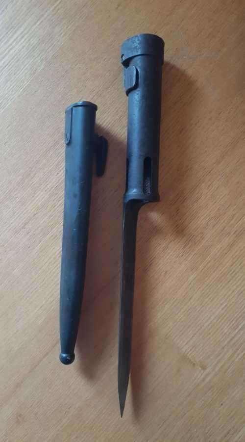Bayonet and Scabbard