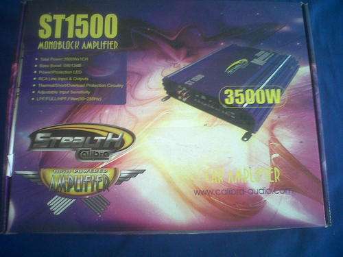 calibria 3500w mono block amplifier...