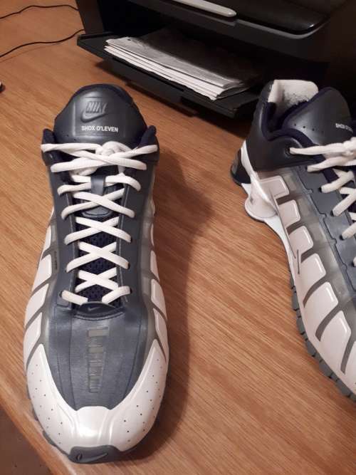 Nike Shox O'leven, White / Blue (Read Description)