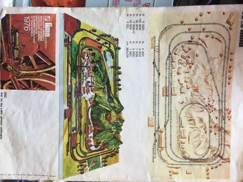 Lima HO Scale 1976 Blue Train