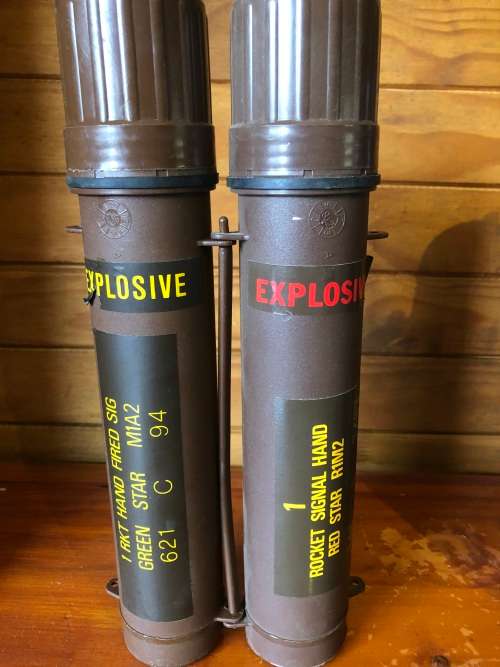 Rocket Hand Fired Signal Canisters 1