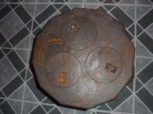 VERY OLD CAST IRON FIRE COOKER