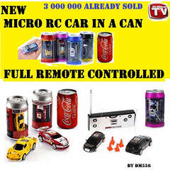 NEW MICRO RC CAR IN A CAN EXCELLENT INNOVATION R449.95