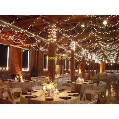 String fairy LED lights 10 meters. White. 220/230v