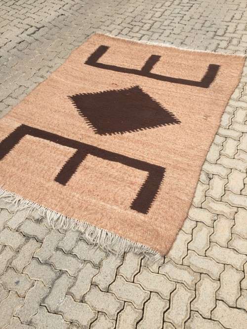 Thick rug for high-traffic area