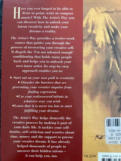 The Artist`s Way by Julia Cameron