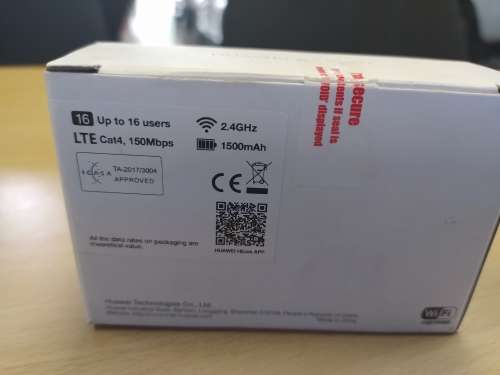 Huawei: Model E5773Bs-322 Form Mobile Wi-Fi