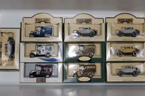 Lledo Renault Panel Vans and Model A Ford Coupe