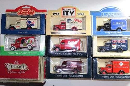 Lledo 1950 Bedford Trucks,Pepsi Cola,Collectors Guild,Oxo