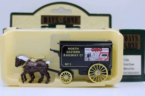 Lledo Horse drawn vans-Coca Cola,Oxo,Rupert,Royal Mail