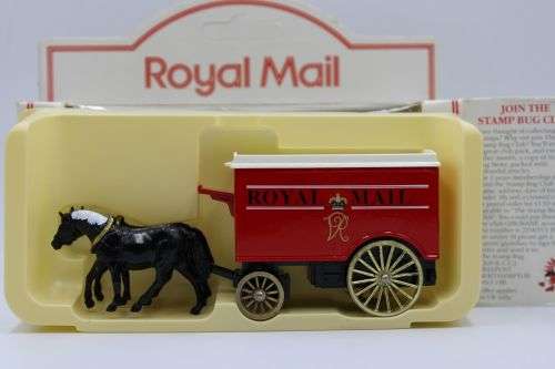 Lledo Horse drawn vans-Coca Cola,Oxo,Rupert,Royal Mail
