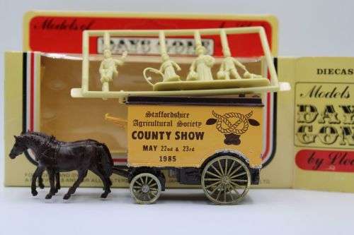 Lledo Horse drawn vans-Coca Cola,Oxo,Rupert,Royal Mail