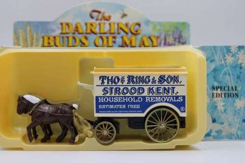 Lledo Horse drawn vans-Coca Cola,Oxo,Rupert,Royal Mail