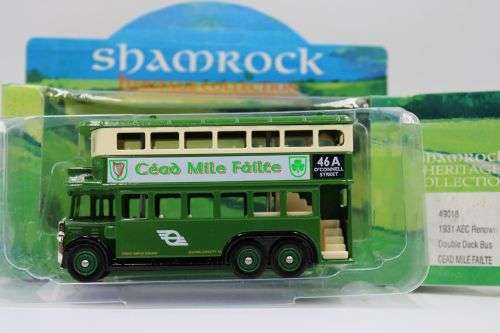 Lledo 1928 Chevrolet Box Van,1931 AEC Renown Double Deck Bus,1959 Morris LD150 Van