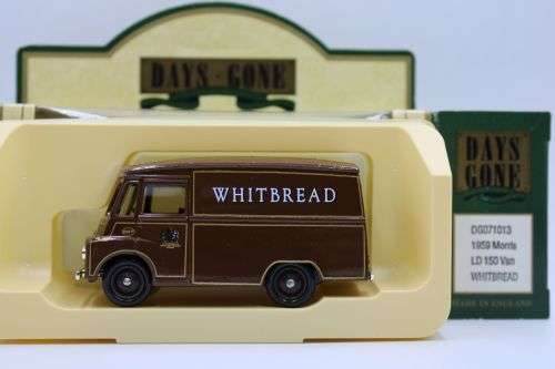 Lledo 1928 Chevrolet Box Van,1931 AEC Renown Double Deck Bus,1959 LD150 Morris Van