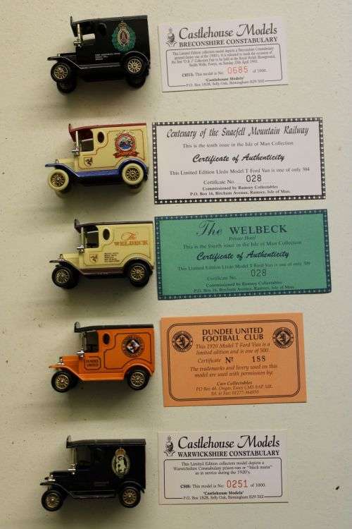 Lledo Ford Model T Cars