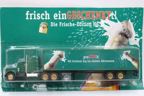 Die cast models-German beer trucks