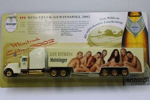 Die cast models-German beer trucks