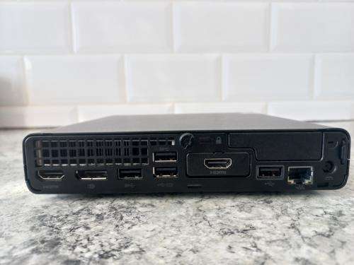 HP ProDesk 600 G6 Desktop Mini PC: 10th Gen i5 10500T - HP Prodesk 400 - G6, 8gigs ram, 256gig nvme,