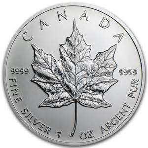 X2 CANADIAN MAPLE LEAF COINS