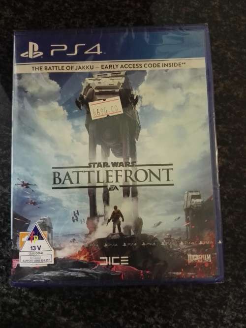 STAR WARS BATTLEFRONT PS4 BRAND NEW SEALED