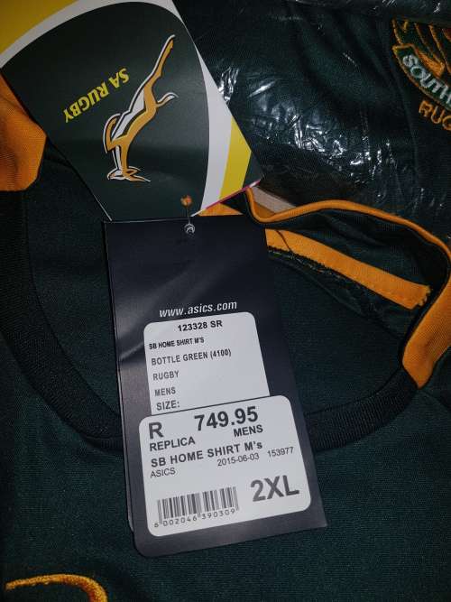 *LATE ENTRY* BRAND NEW ORIGINAL SPRINGBOK RUGBY TOPS