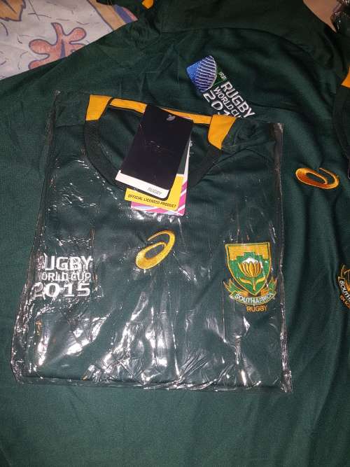 *LATE ENTRY* BRAND NEW ORIGINAL SPRINGBOK RUGBY TOPS