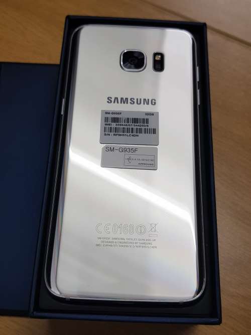 SAMSUNG S7 EDGE SILVER TITANIUM