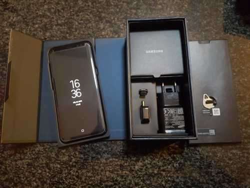 SAMSUNG S8 MIDNIGHT BLACK