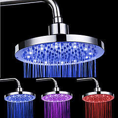 LED TEMPERATURE SENSING RGB SHOWER HEAD