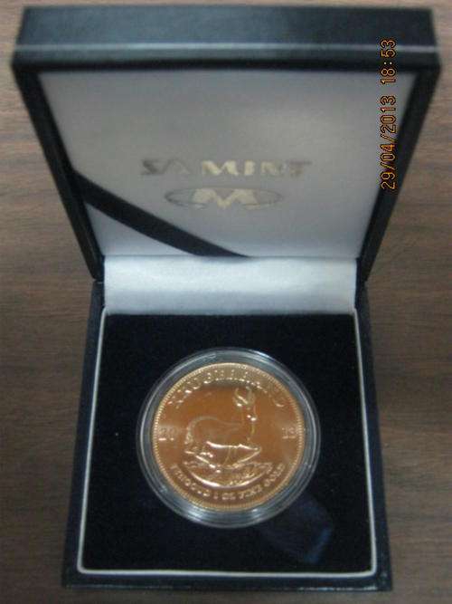 1 oz Krugerrand with proof of Authenticity
