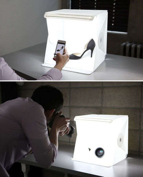 Mini Light Room Photo Studio 9"