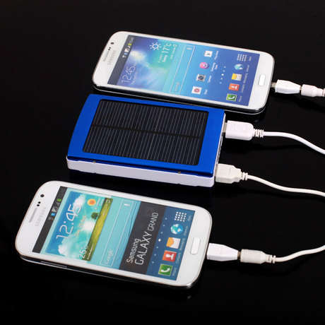 Portable solar charger - 35000mAh capacity