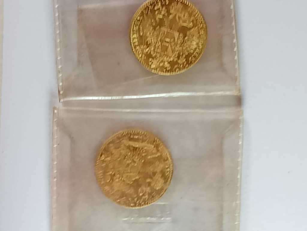 1915 Austria Gold Coin Franc