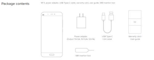 Xiaomi MI5-White: 3Gb RAM, 32 Gb ROM