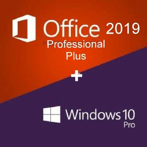 ***VALUE BUNDLE OFFER*** Microsoft Office Professional 2019 + Windows 10 Professional/Ms Office 2019