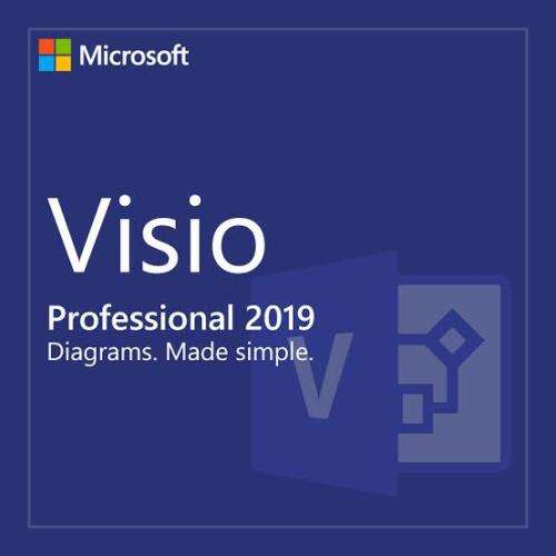 Visio Professional 2019 32/64 Bit