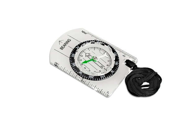 All in One Outdoor Hiking Camping Baseplate Compass MM INCH Map Ruler