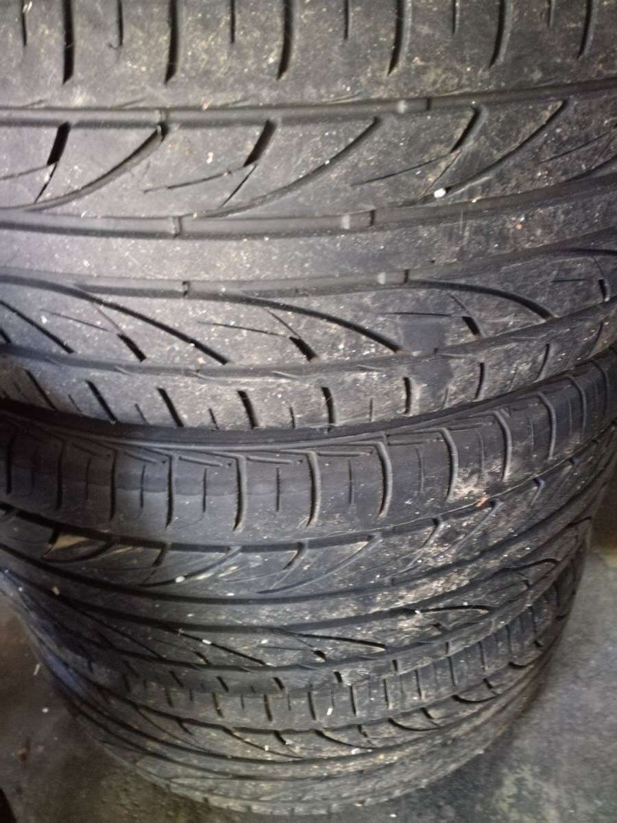 15" Mags with Bridgestone Tyres 195/50R15 (1 full set of 4 Mags &  Wheels)