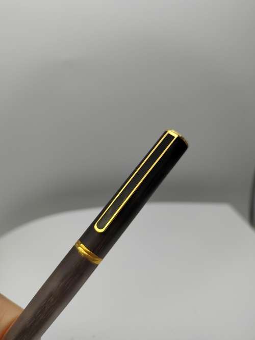 Vintage black and gold ballpoint pen
